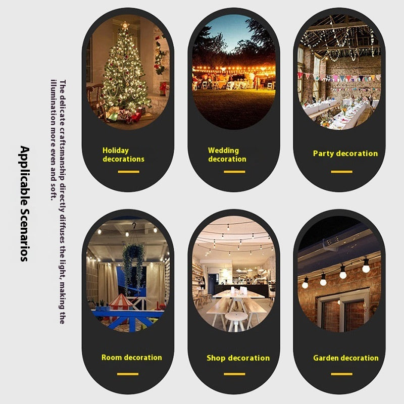 Waterproof Outdoor String Lights – LED Wedding & Event Lights