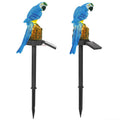 Solar Powered Parrot Garden Light Natures Nook