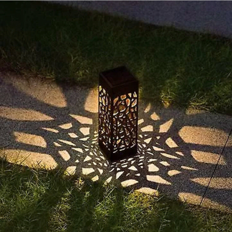 Decorative Solar Pathway Lights - Waterproof LED Garden Lanterns