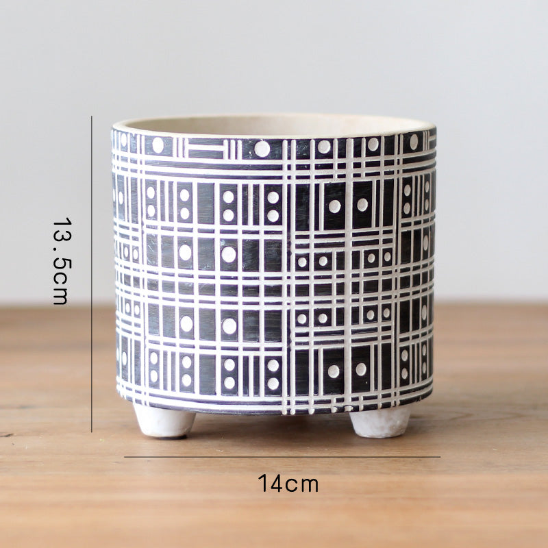 Diamond Pattern Balcony Planter