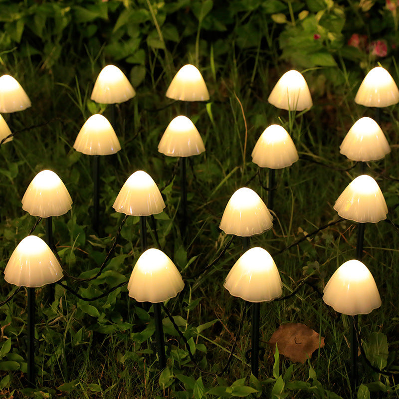 Solar Mushroom Garden Stake Lights – Whimsical LED