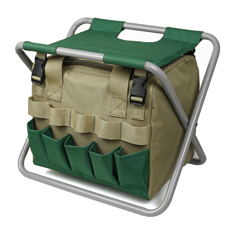 Gardening Stool with Tote Bag