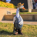 Resin Duck Garden Statue - Weatherproof Outdoor Decor