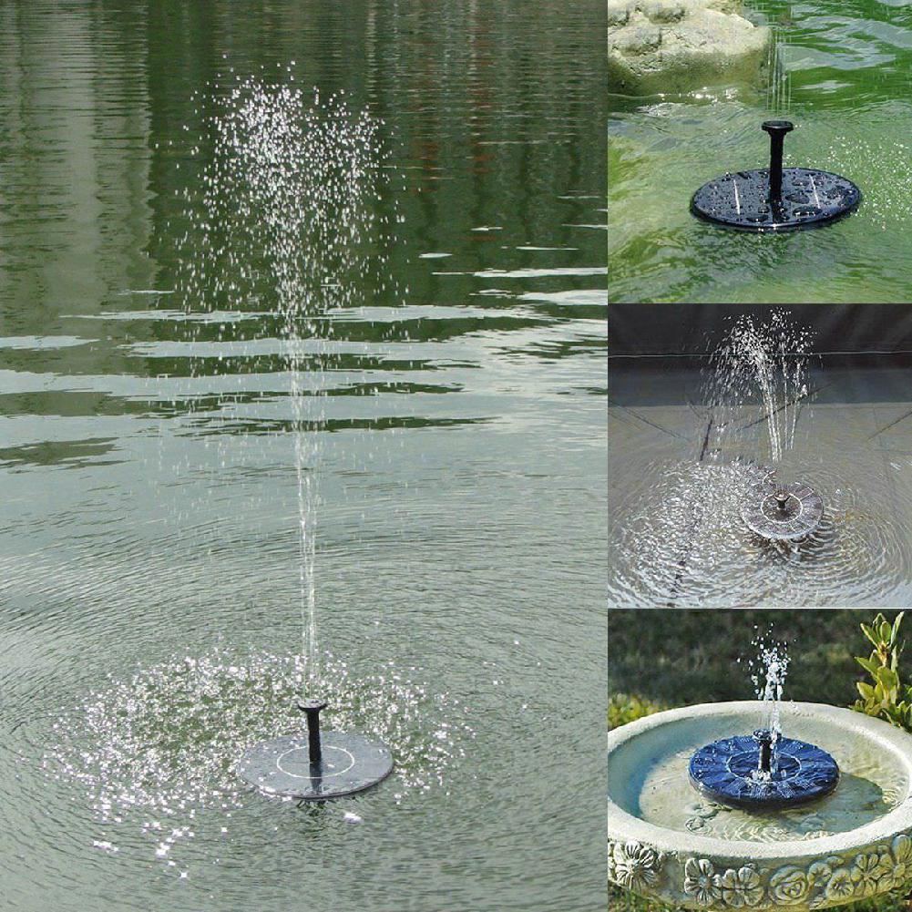Solar-Powered Floating Garden Fountain Pump – 4 Spray Modes for Bird Bath, Pond & Garden
