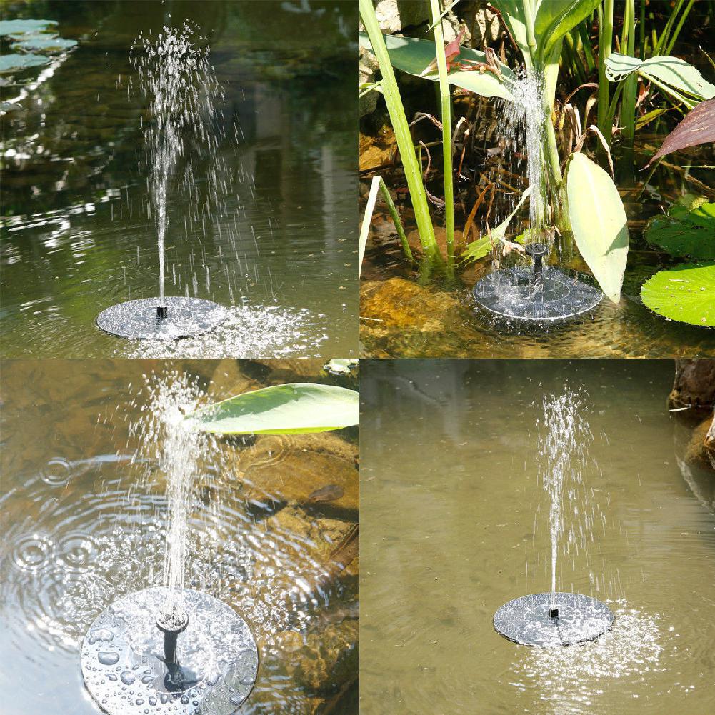 Solar-Powered Floating Garden Fountain Pump – 4 Spray Modes for Bird Bath, Pond & Garden