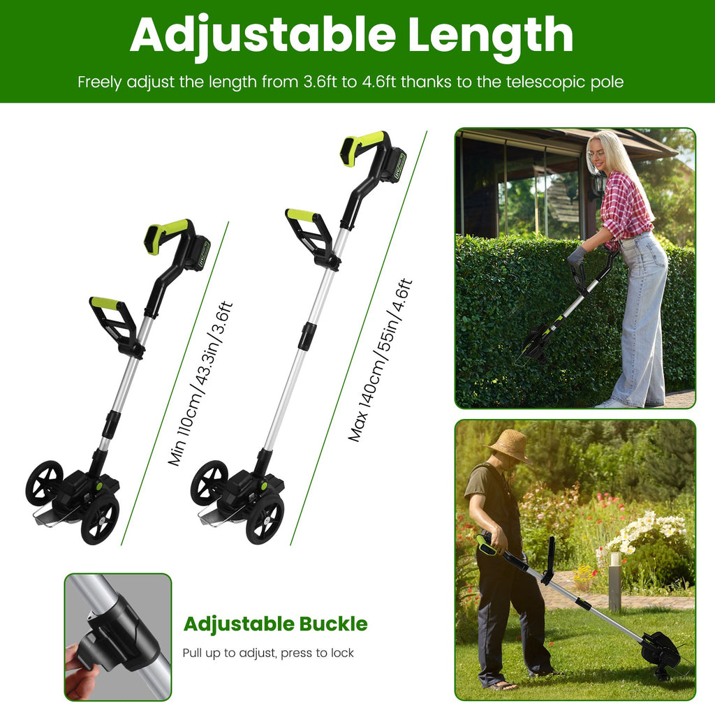 21V Cordless String Trimmer & Weed Edger