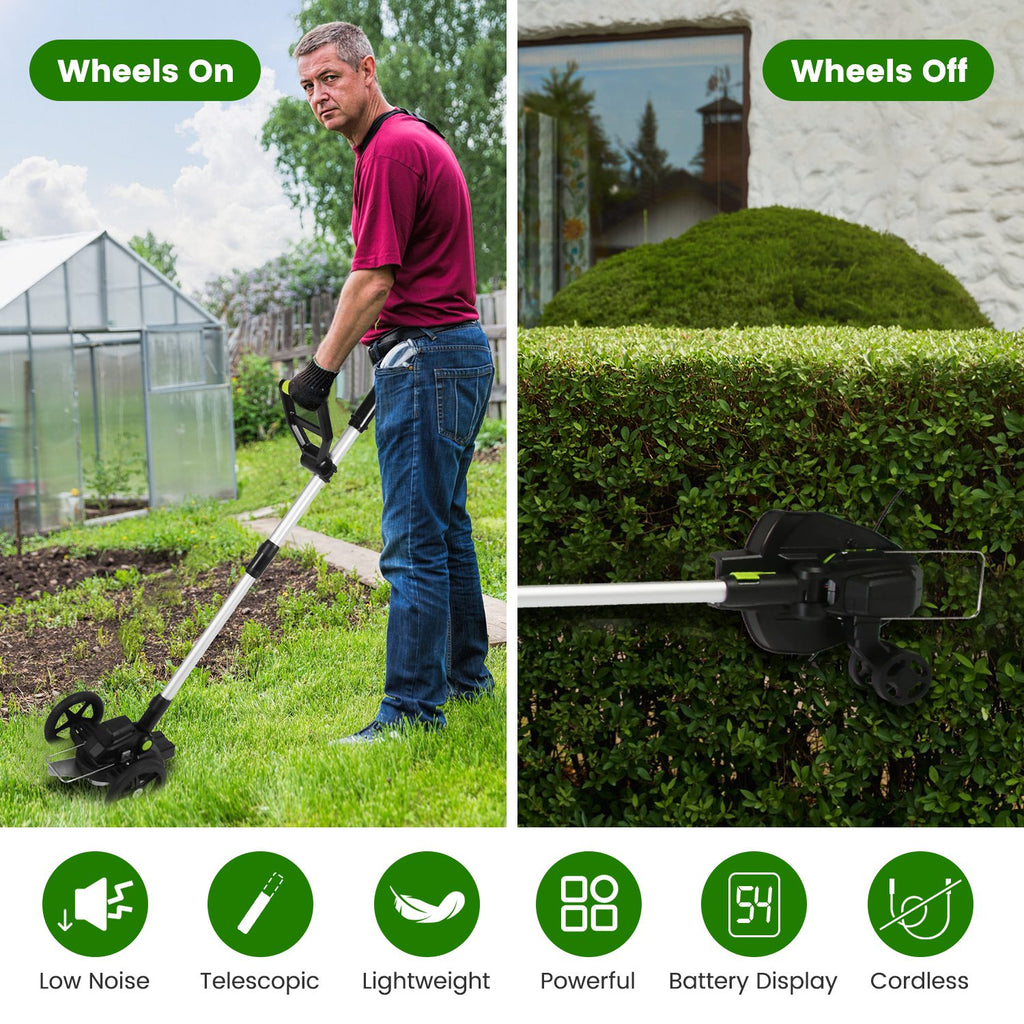 21V Cordless String Trimmer & Weed Edger