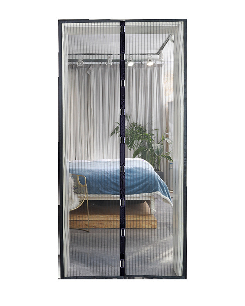 Magnetic Screen Door Curtain - Hands-Free Mosquito Net