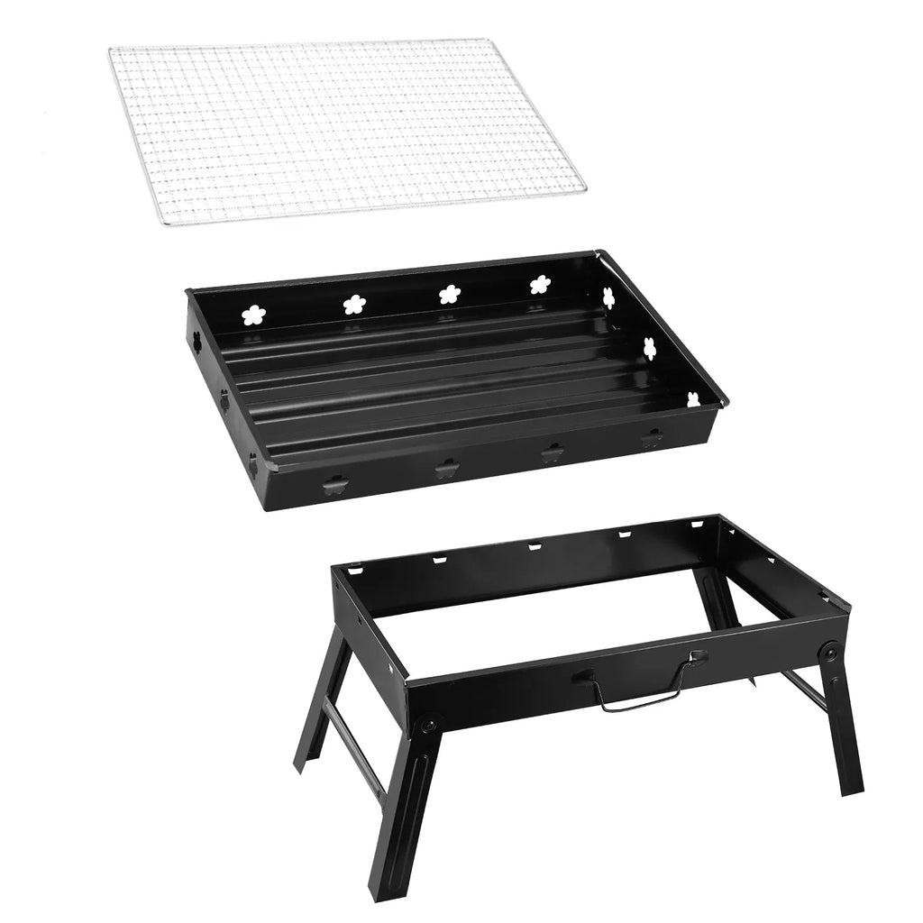 Portable Foldable Charcoal BBQ Grill
