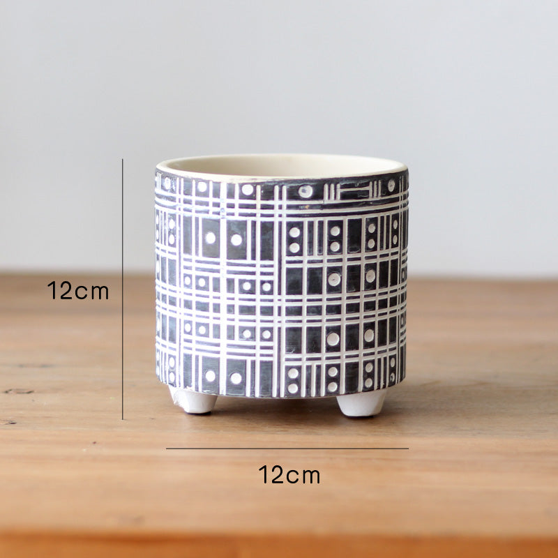 Diamond Pattern Balcony Planter