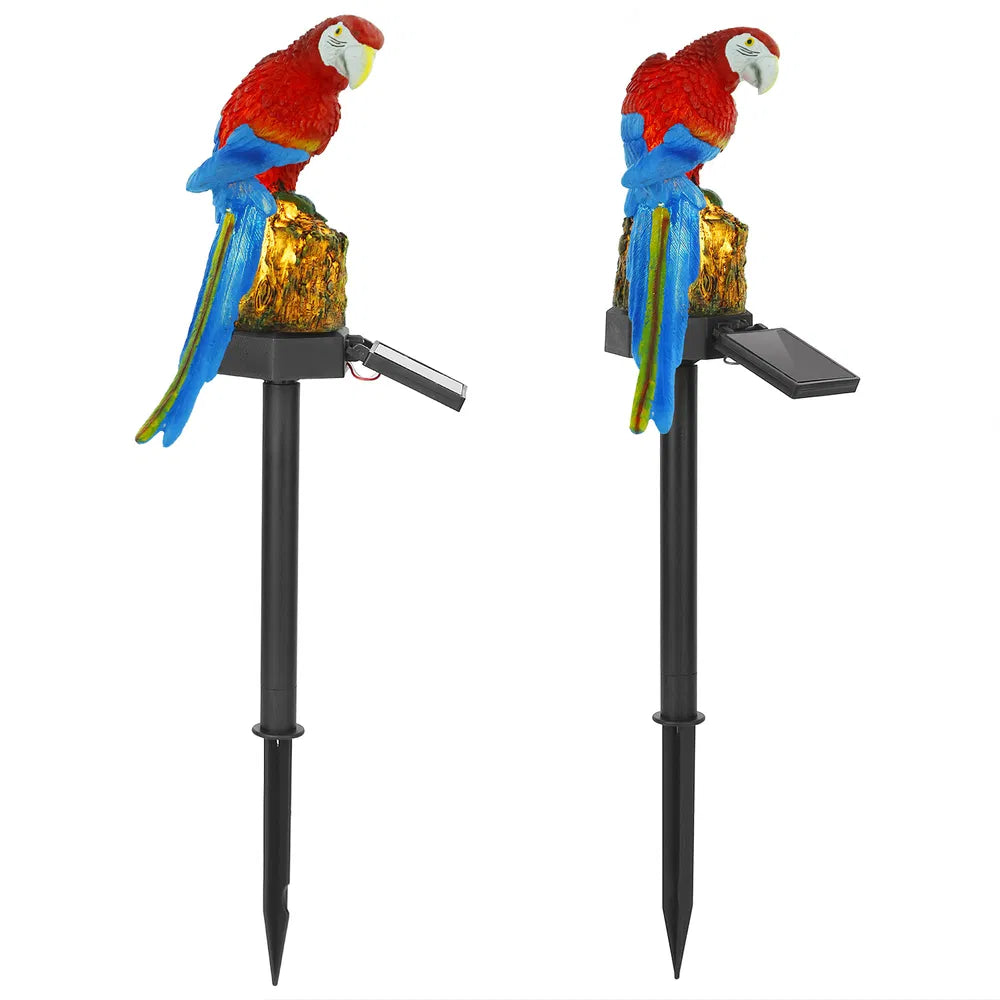 Solar Powered Parrot Garden Light