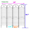 Metal Garden Trellis for Climbing Plants