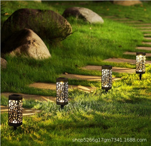 Decorative Solar Pathway Lights – Waterproof LED