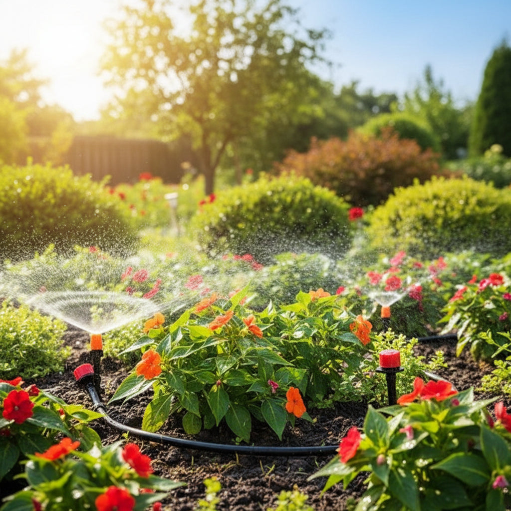 164 FT Drip Irrigation Kit — Automatic Misting & Watering System