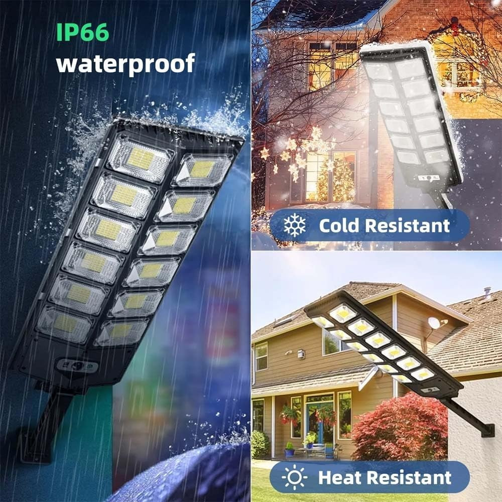 504 LED Solar Motion Sensor Street Lamp