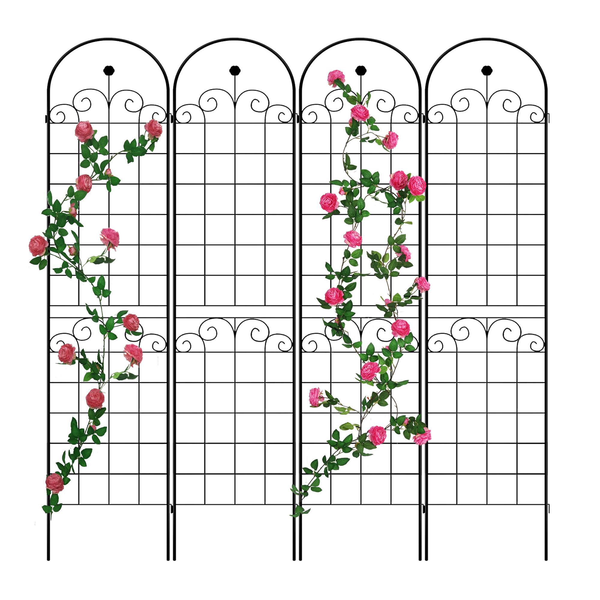 Metal Garden Trellis for Climbing Plants