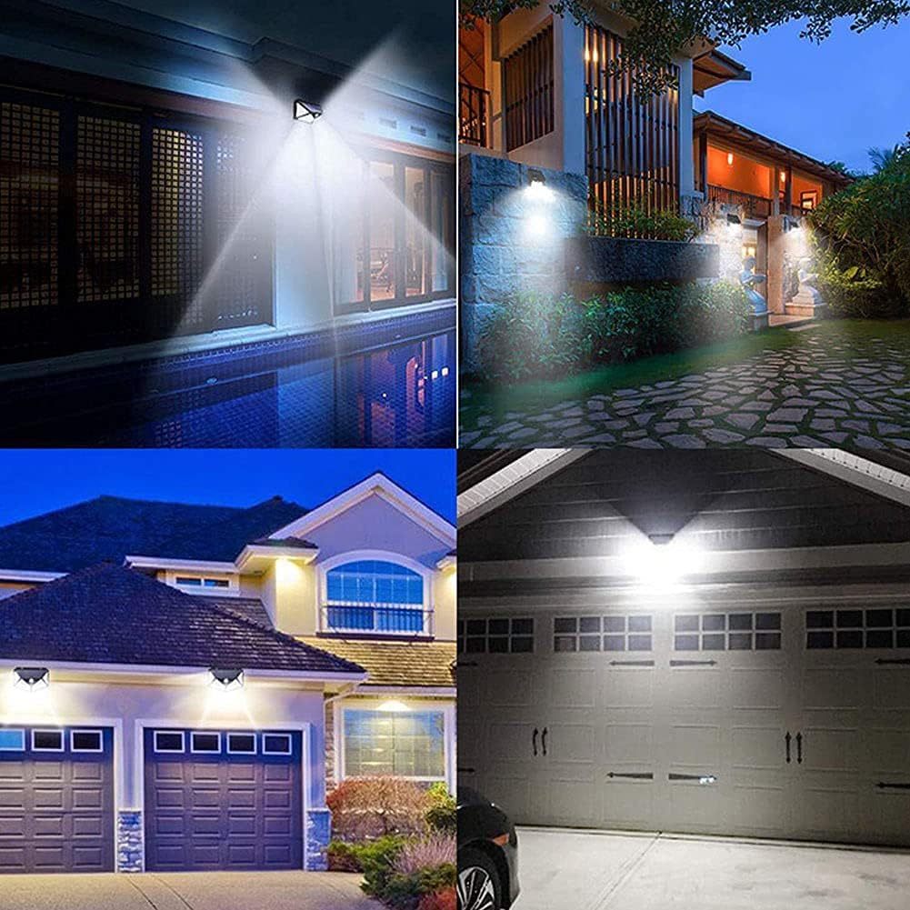 Two-pack 100-LED Solar Lights