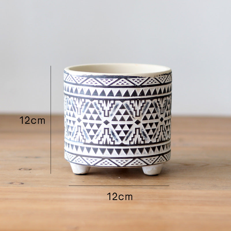Diamond Pattern Balcony Planter