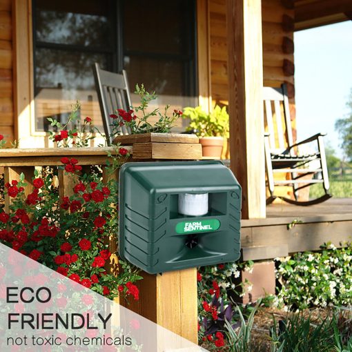 Outdoor Ultrasonic Animal & Rodent Repeller