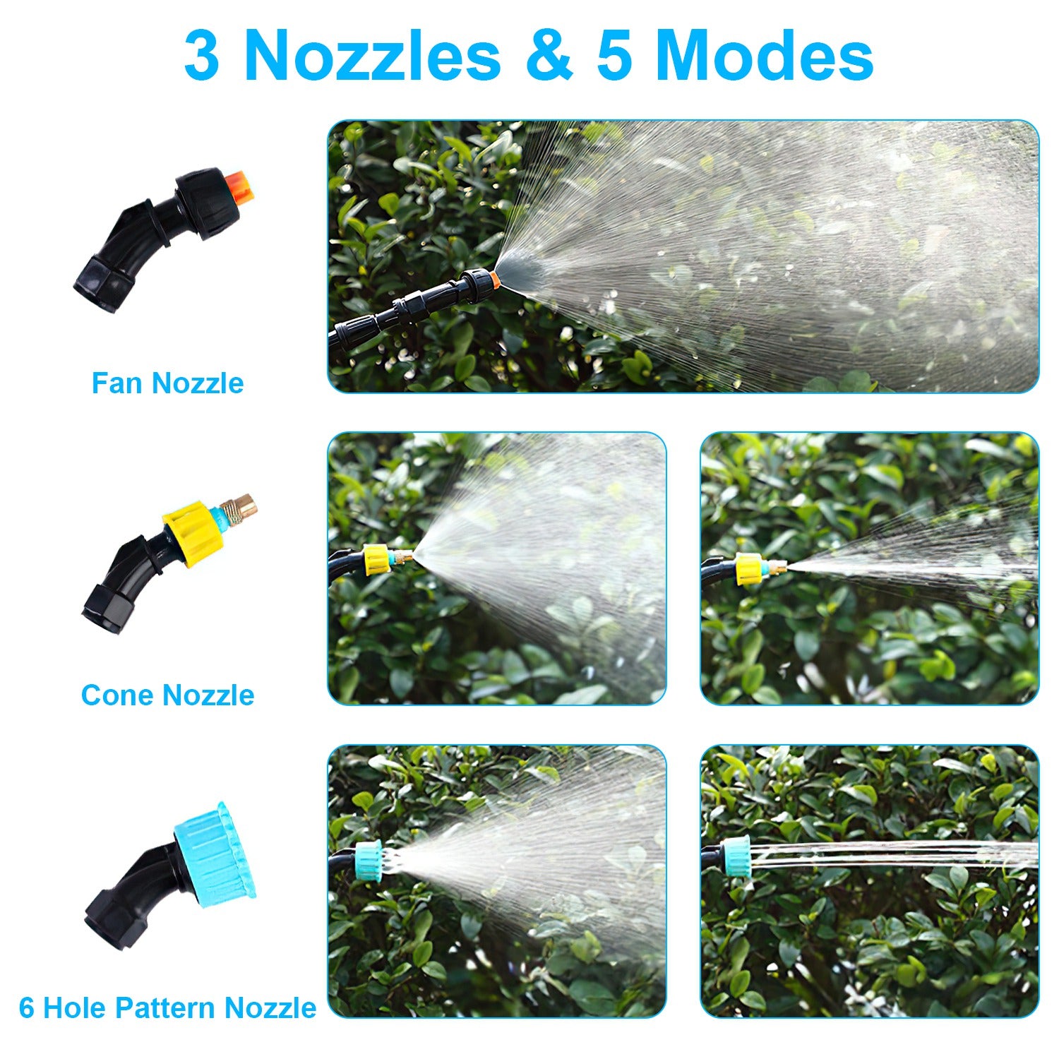 5L Battery-Powered Garden Sprayer