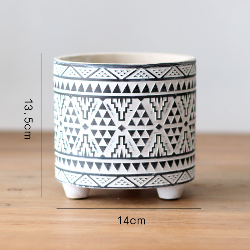 Diamond Pattern Balcony Planter