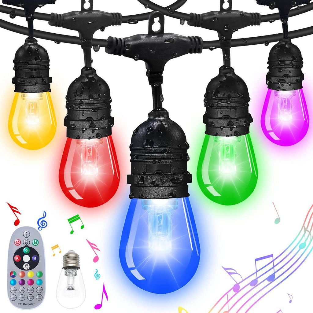 RGB Color-Changing Solar Garden Lights