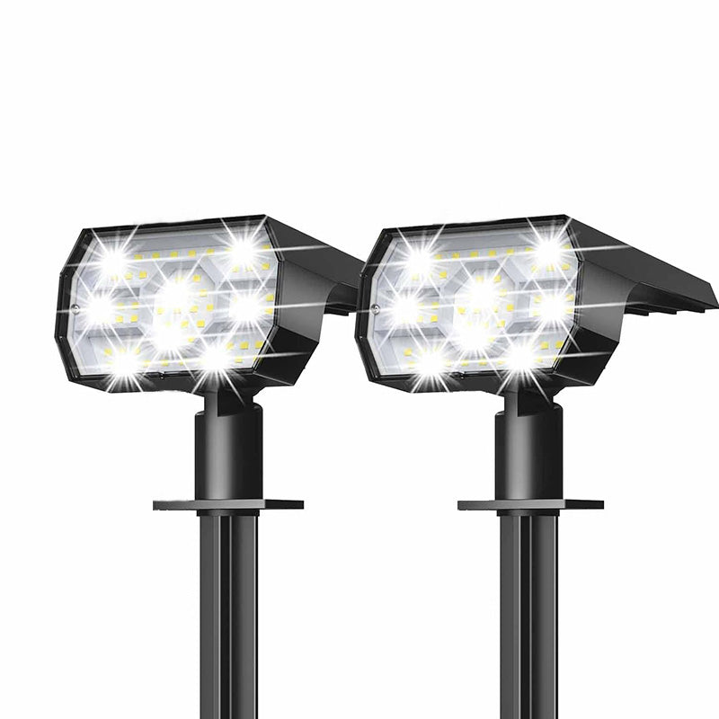 Solar Landscape Spotlights - 4 Pack Waterproof LED