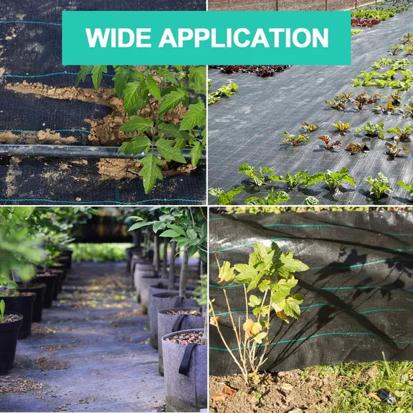 6ft x 50ft Woven Weed Barrier Fabric