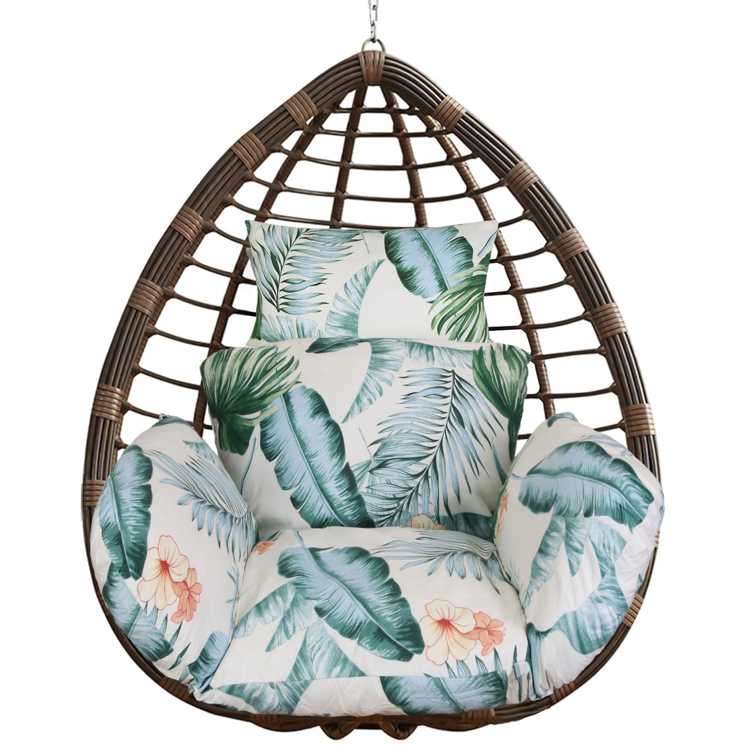Egg Chair Cushion with Headrest