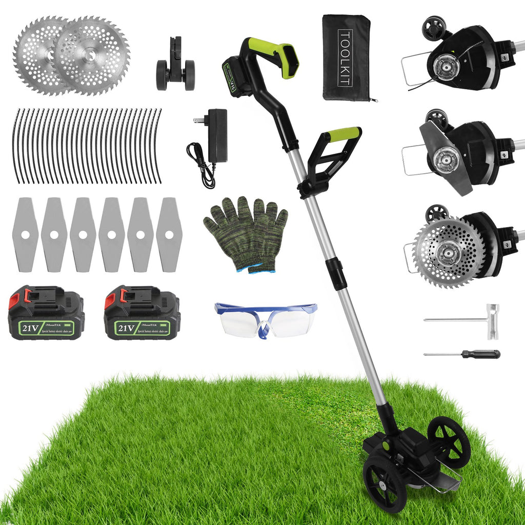 21V Cordless String Trimmer & Weed Edger