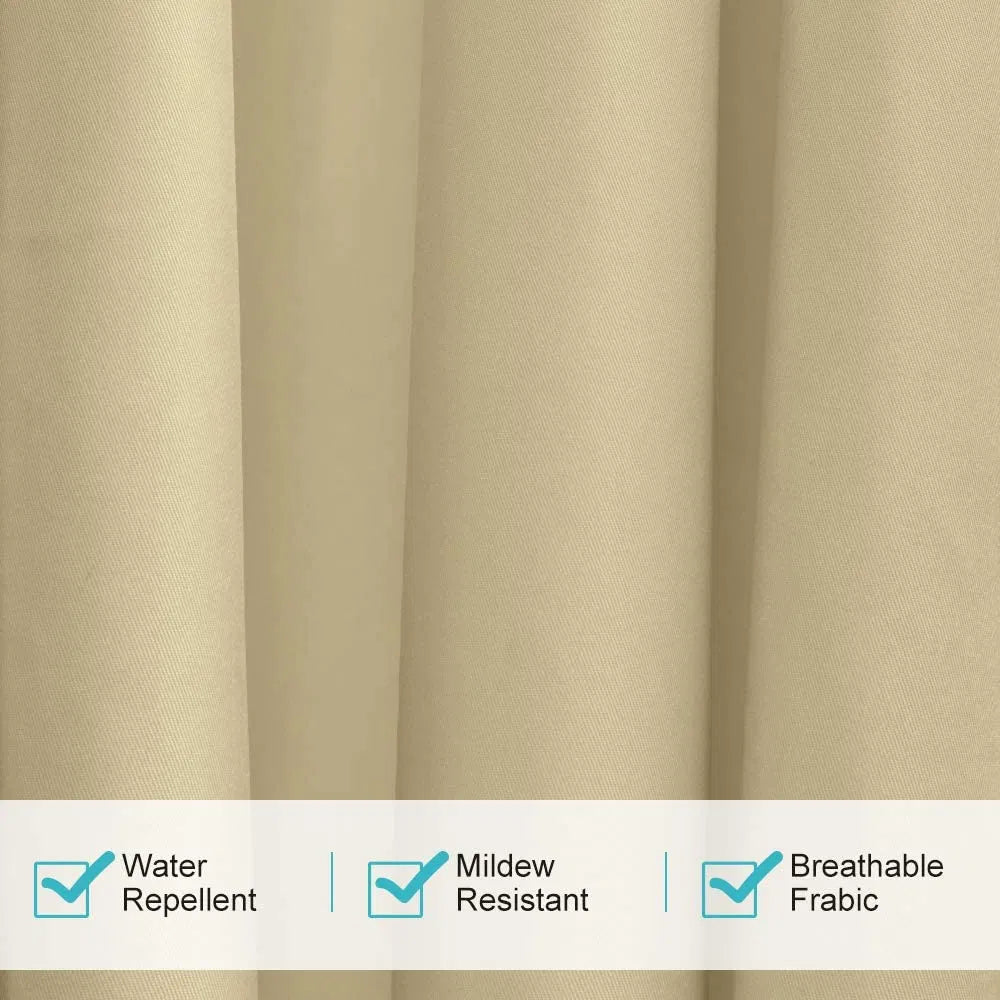 50 In. X 84 In. Indoor Outdoor Curtains Grommet