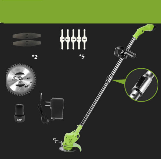 Cordless Electric Lawn Mower – Battery-Powered
