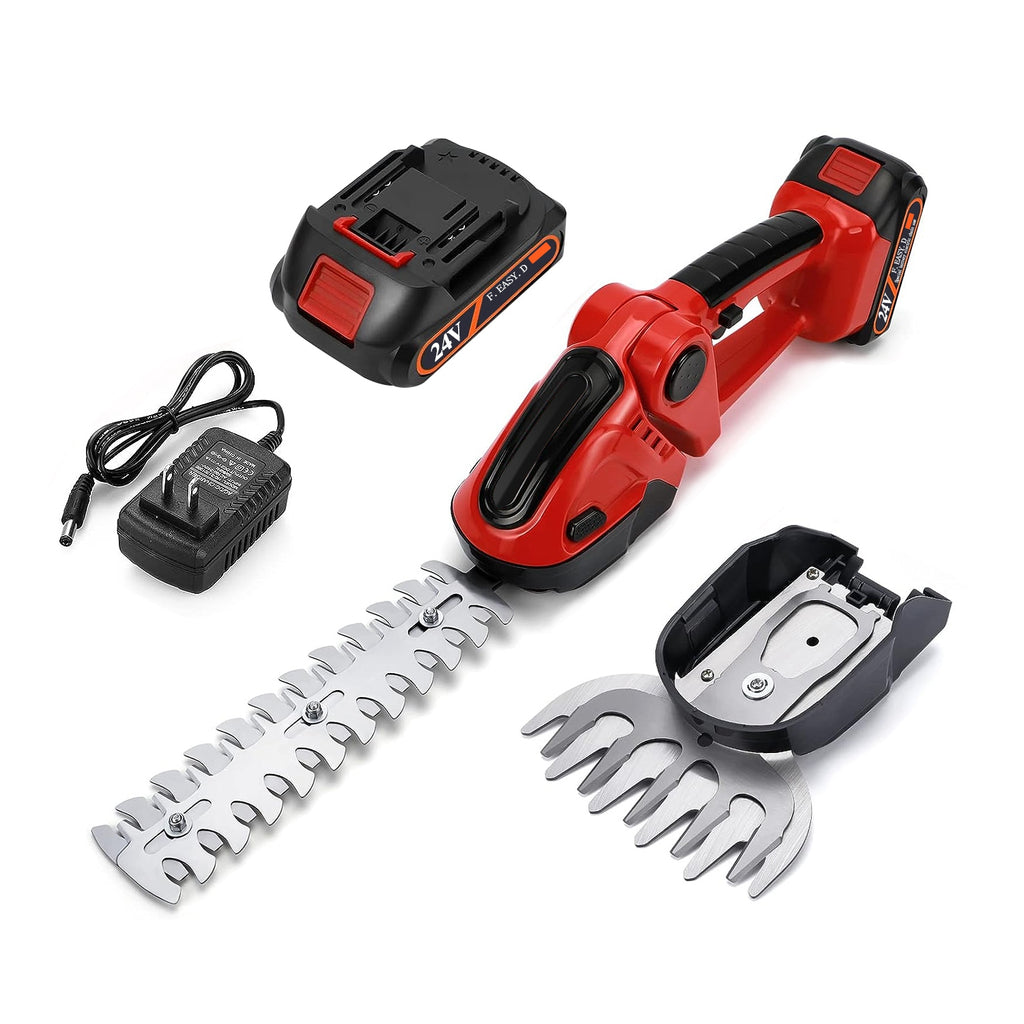 24V Cordless Grass Shear & Hedge Trimmer
