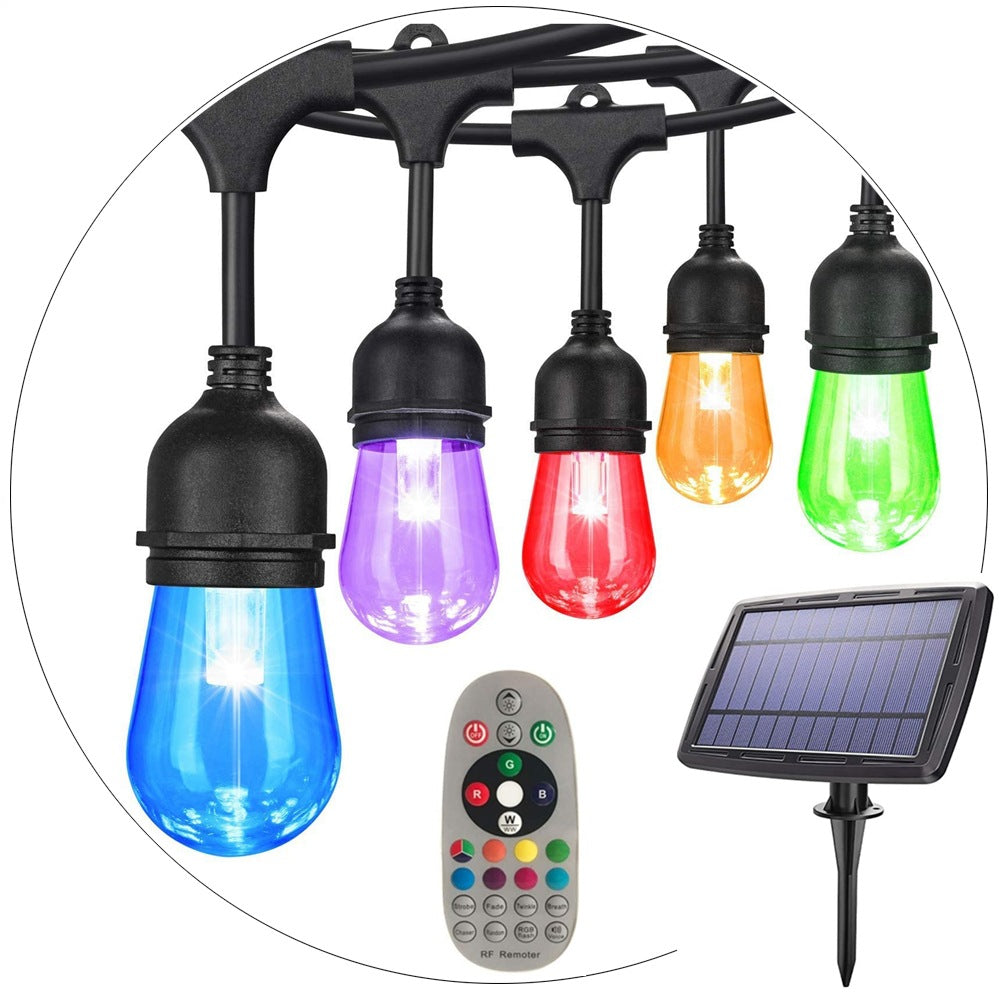 RGB Color-Changing Solar Garden Lights