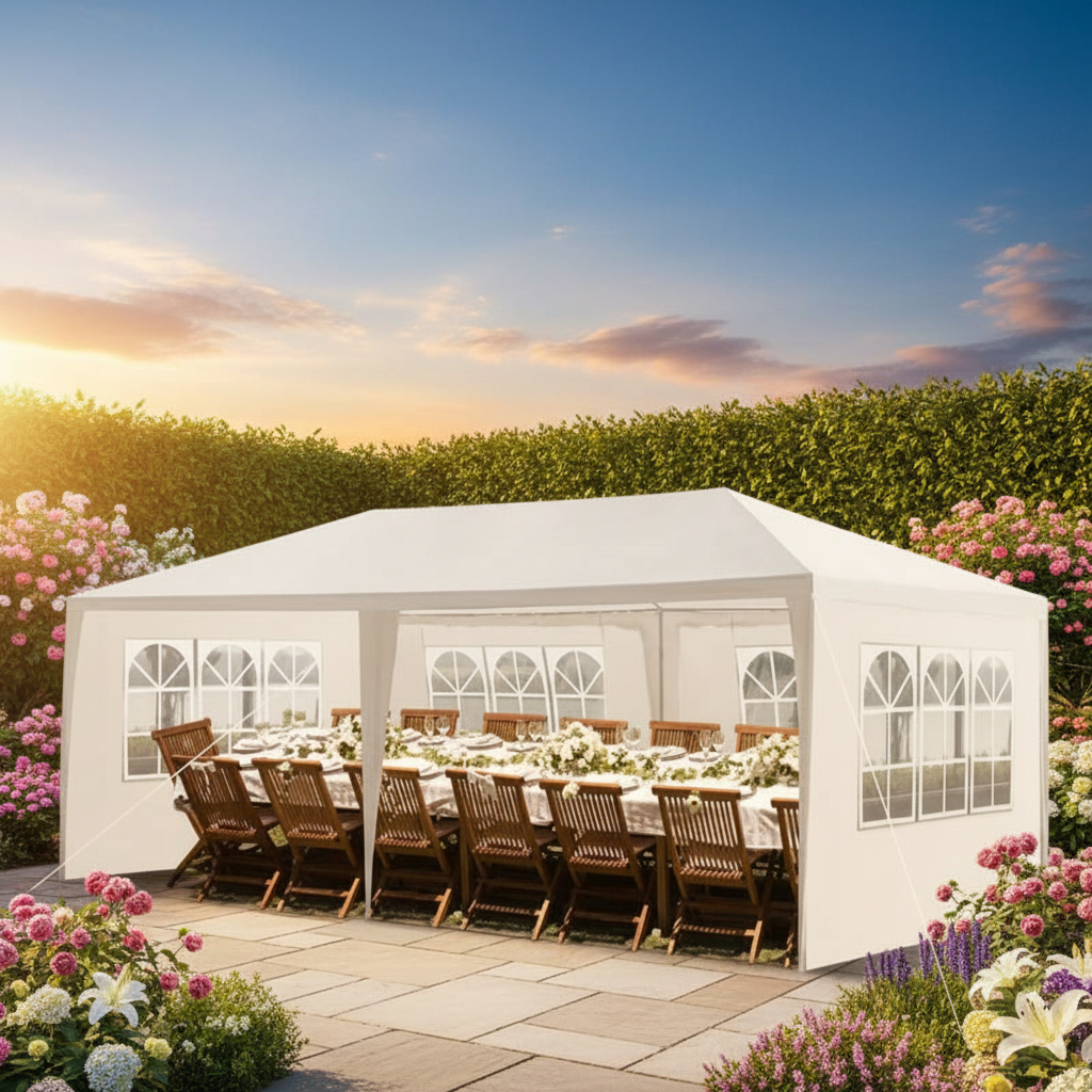 10'x20' Outdoor Party Tent | Waterproof Canopy for Weddings & Events Natures Nook