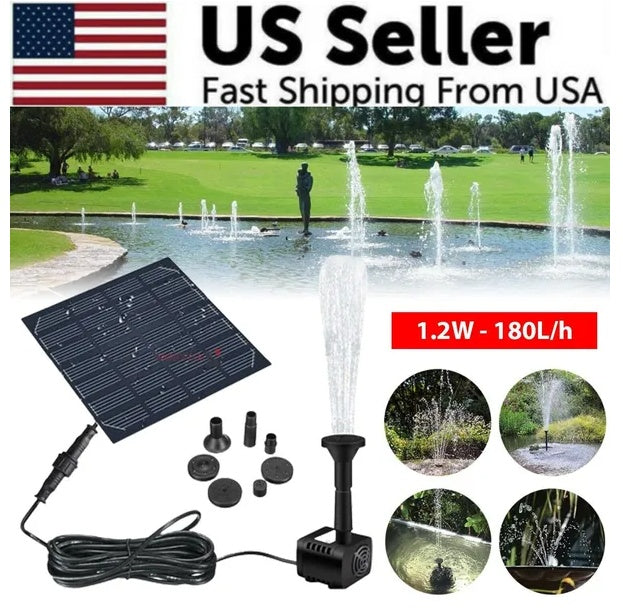 Solar Floating Fountain – 6 Nozzles