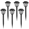 6-Pack Solar Pathway Lights – Waterproof