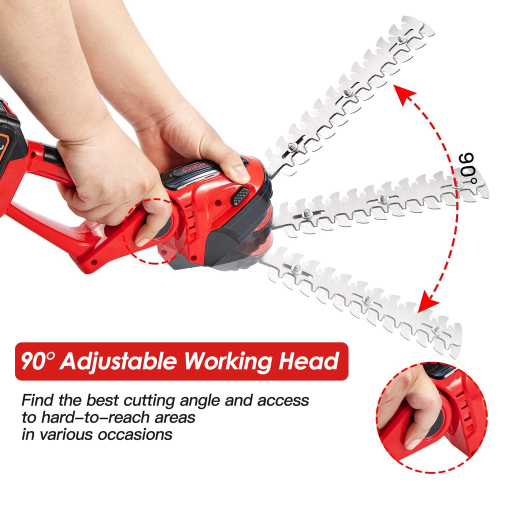 24V Cordless Grass Shear & Hedge Trimmer
