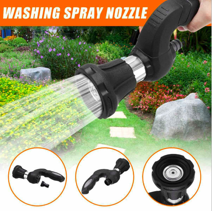 Premium 5-Mode Power Hose Nozzle - Heavy-Duty Garden & Car Wash Sprayer