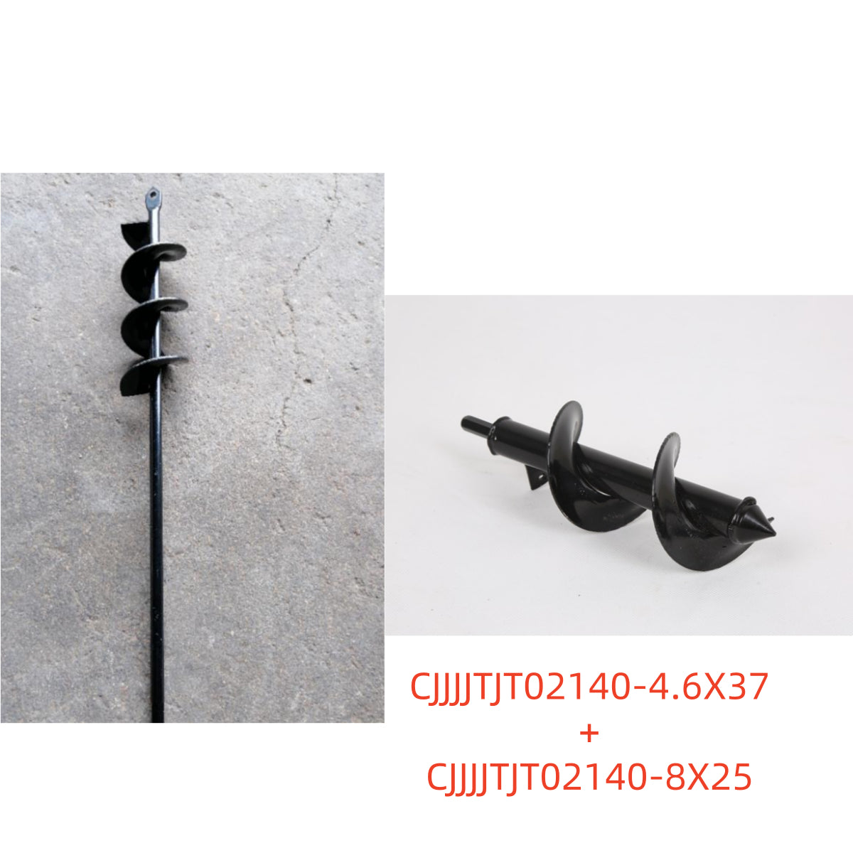 Power Drill Garden Auger Bit - Spiral Planting Tool for Bulbs & Seedlings