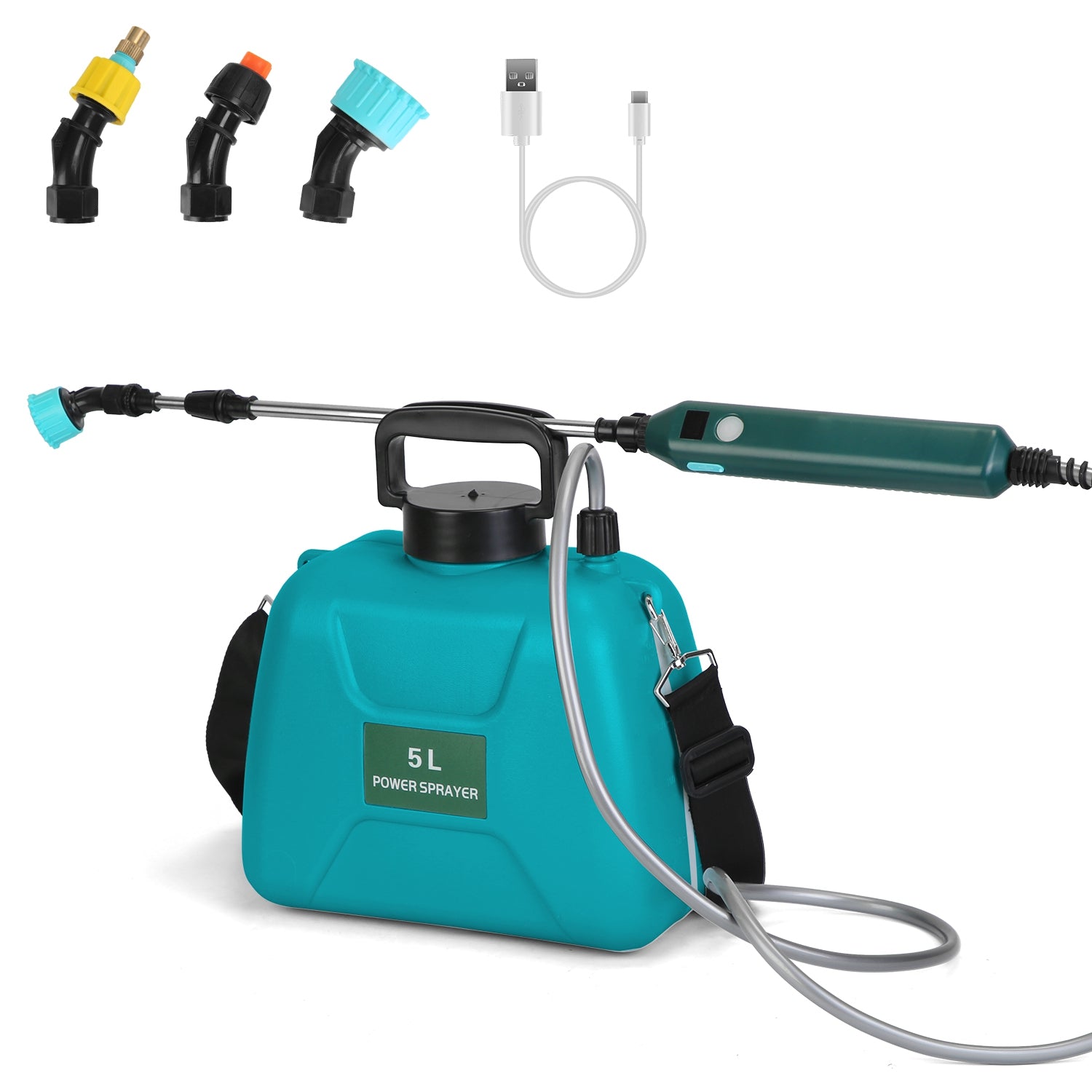 5L Battery-Powered Garden Sprayer