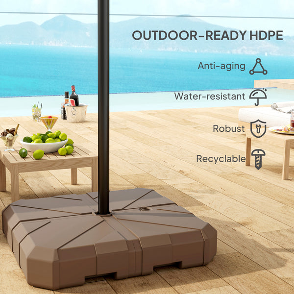 Heavy Duty Square Umbrella Base for Offset